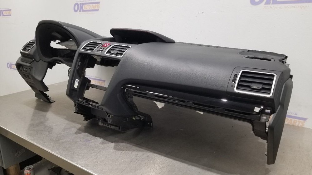 18 SUBARU WRX STI DASH PANEL DASHBOARD BLACK