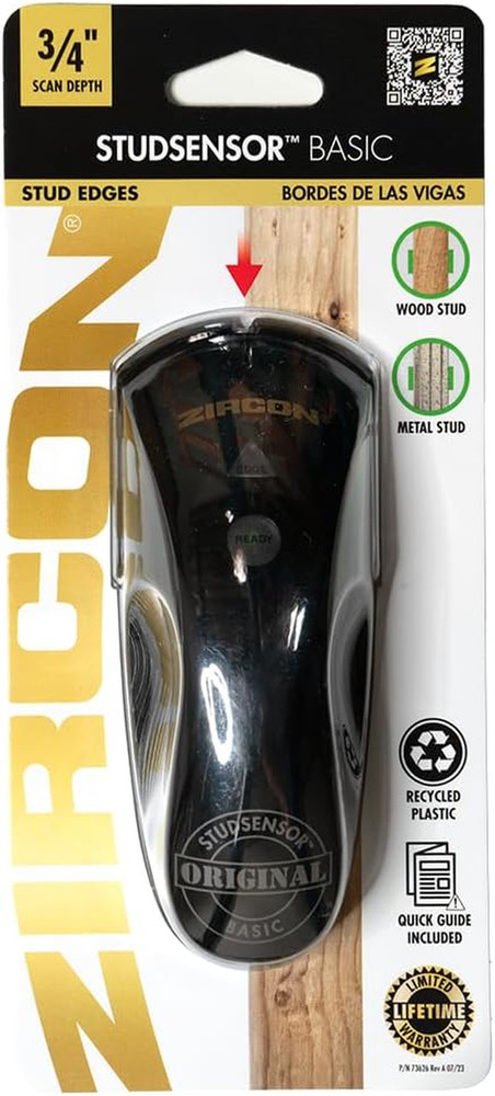 Studsensor Basic SL Wall Stud Finder – Edge Detection for Wood and Metal Studs