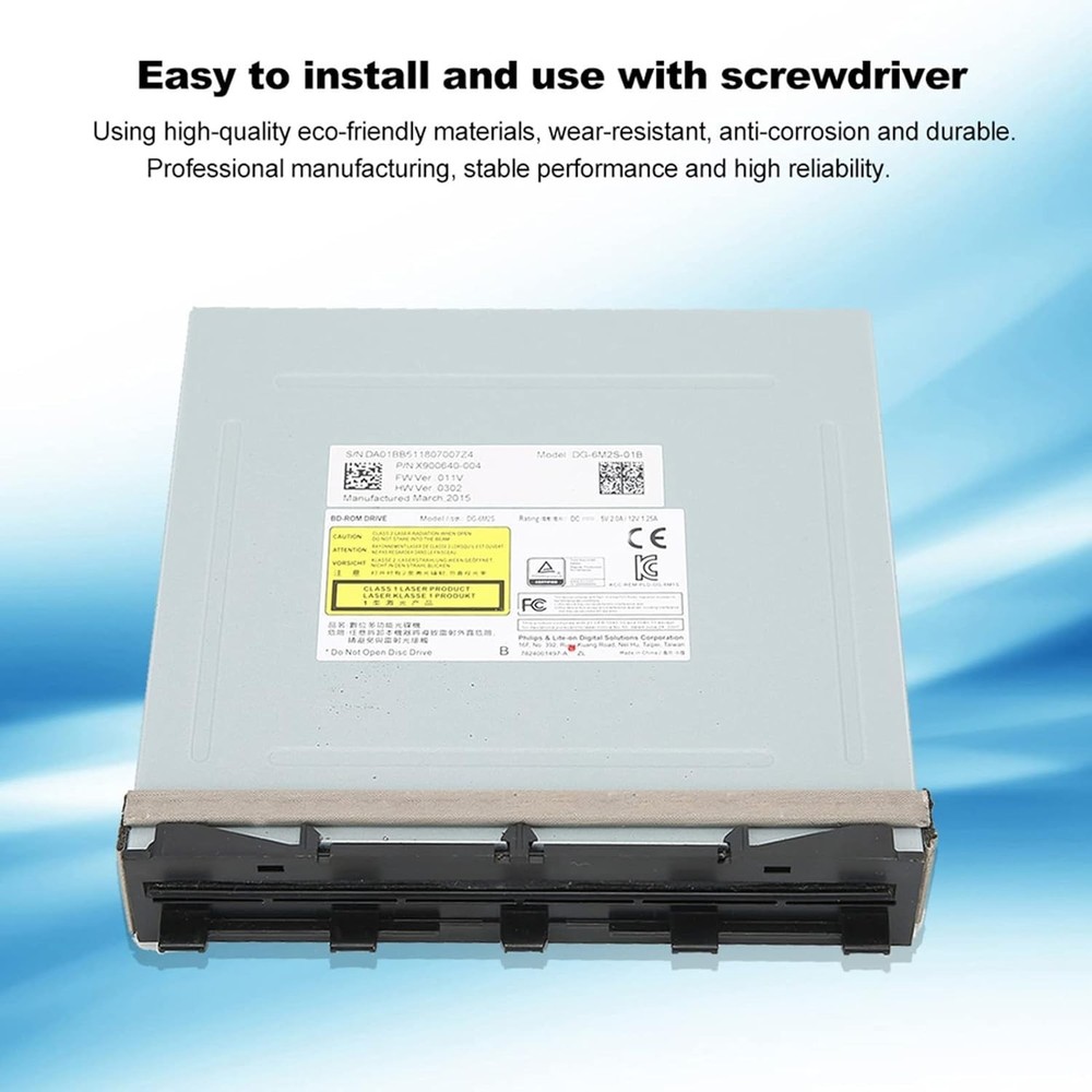 High-Speed Blu-ray Disk Drive for Xbox One with Environmentally Friendly Design