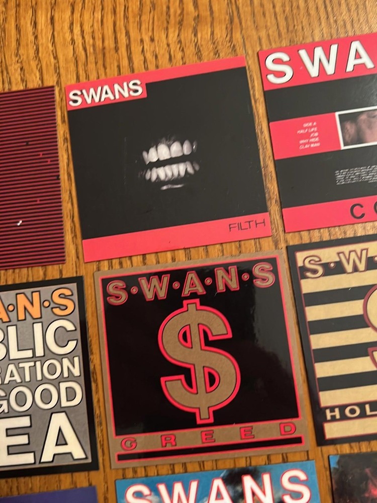 Swans fridge magnets