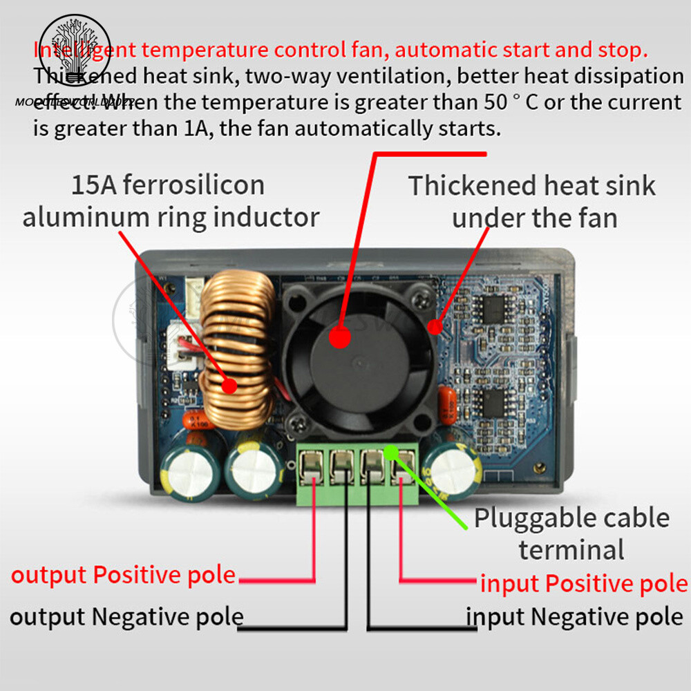 Adjustable CNC Regulated Power Supply Module Constant Voltage Current Step-down