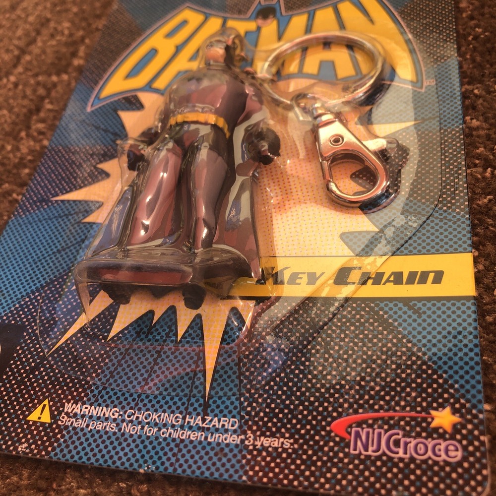 Batman Bendable Poseable Key Chain DC Comics NEW-NJ Croce