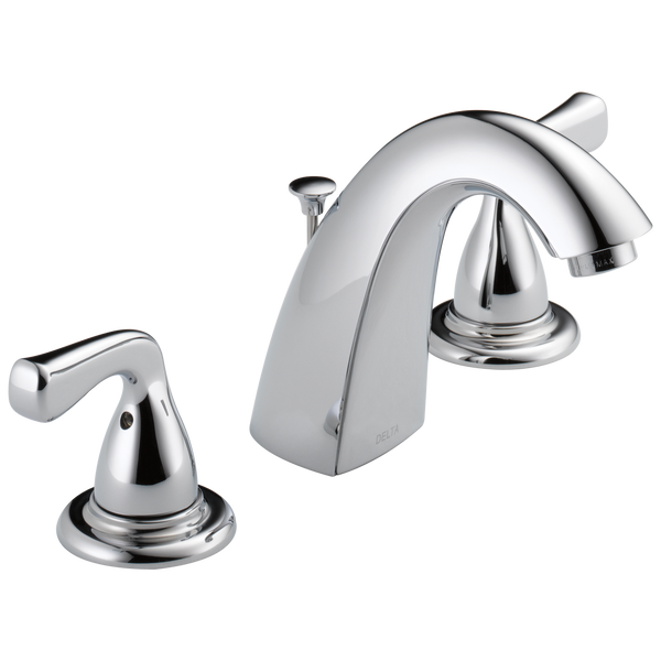 Delta Foundations Widespread Bathroom Faucet Chrome-Certified Refurbished