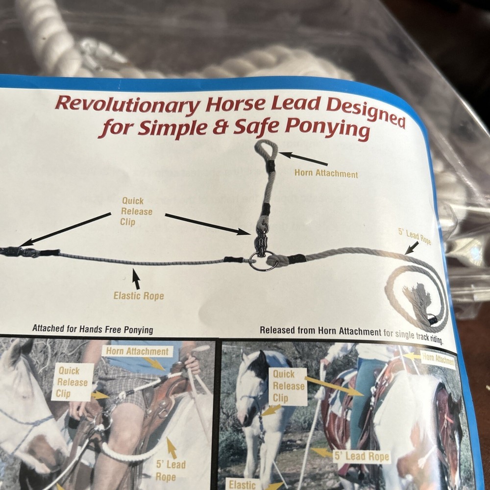 Horse Lead For Ponying 5’