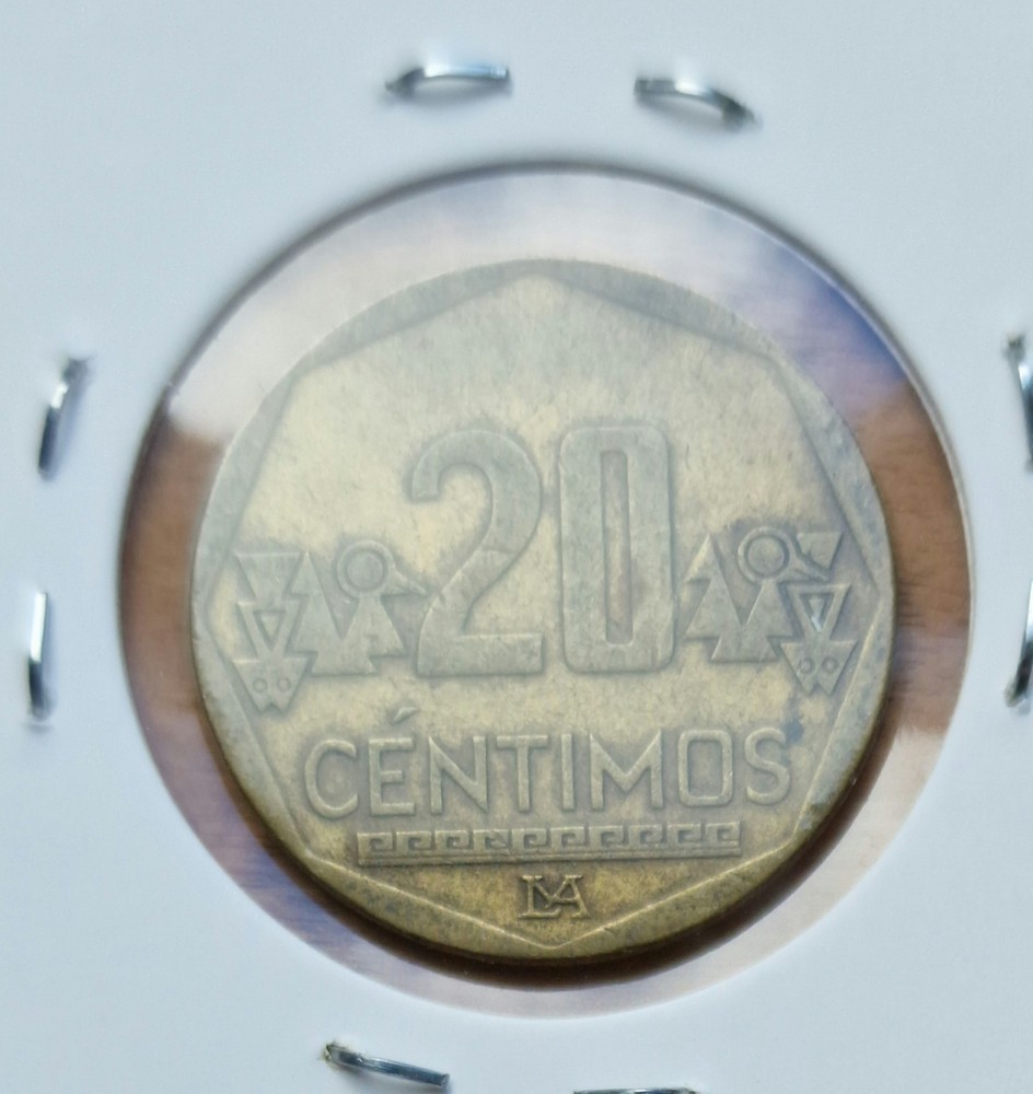 PERU 2004 20c Coin