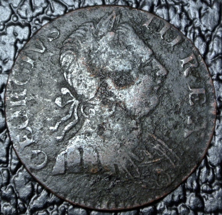 US POST-COLONIAL - NON REGAL HALF PENNY - 177?