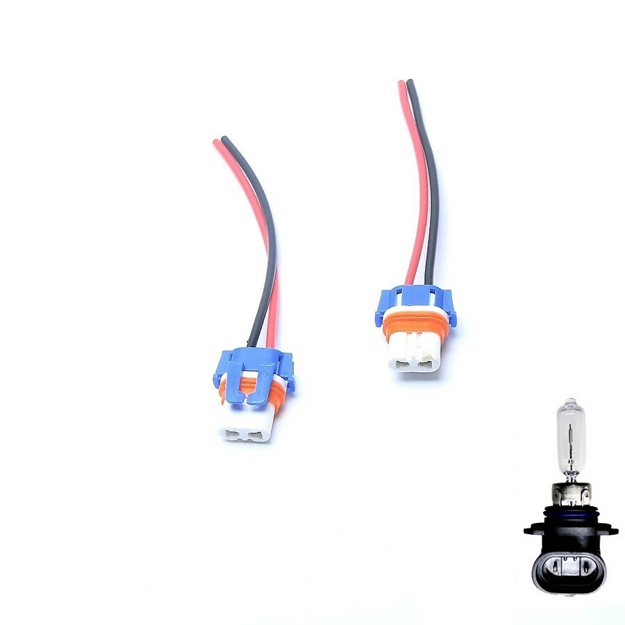 2x HB3 9005 Ceramic Bulb Connector Socket Car Headlight
