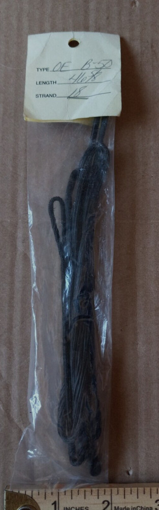 J & D Custom Strings Bow String B-50 - NOS