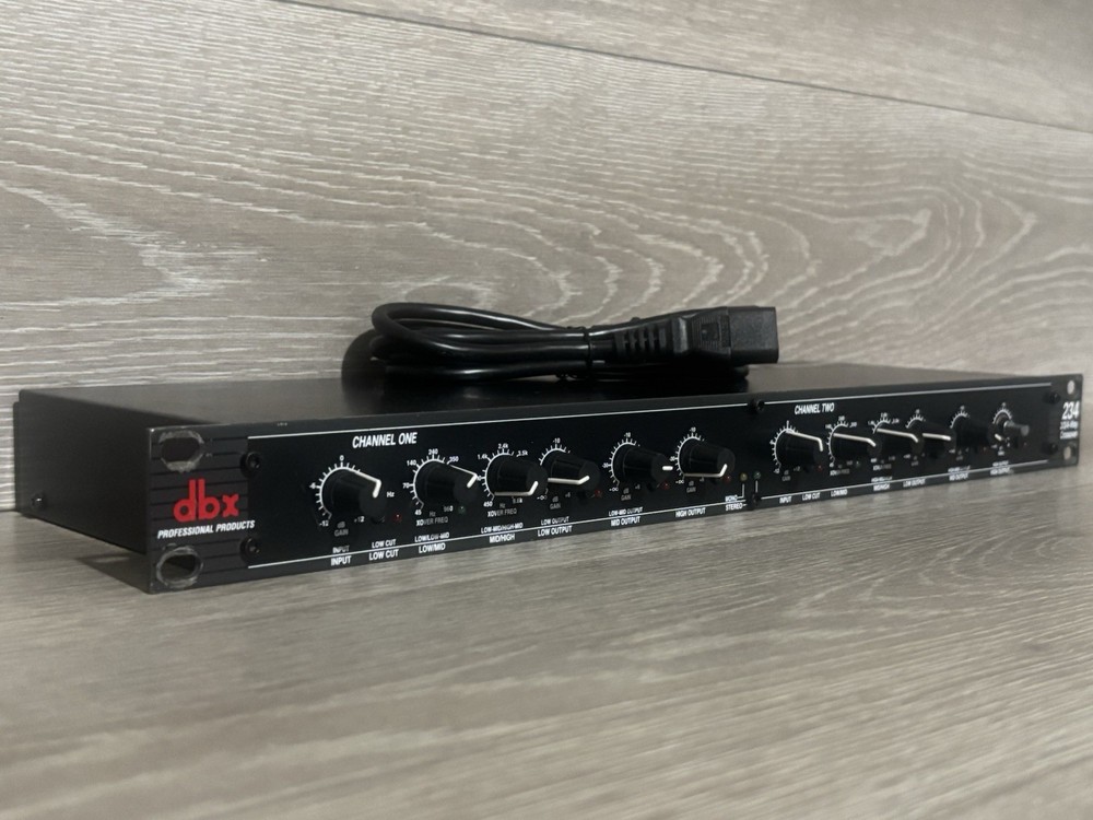 DBX Professional Prodcuts 234 2/3/4-Way Crossover - TESTED & WORKING