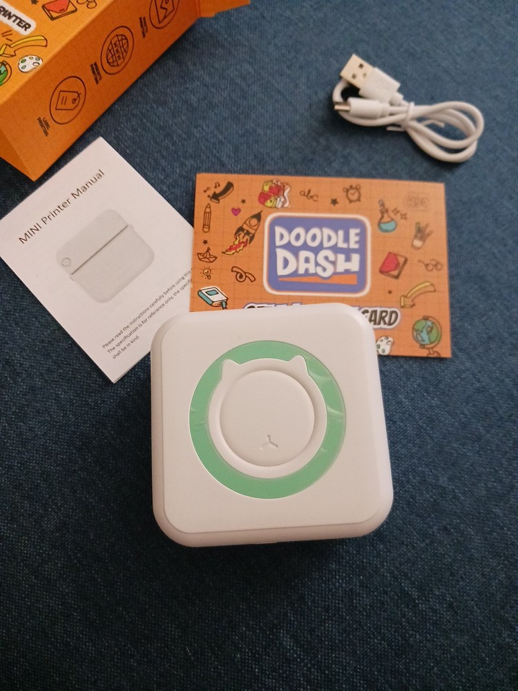 Notebuddy by Doodle Dash Portable Mini Printer Thermal Study Notes Journaling