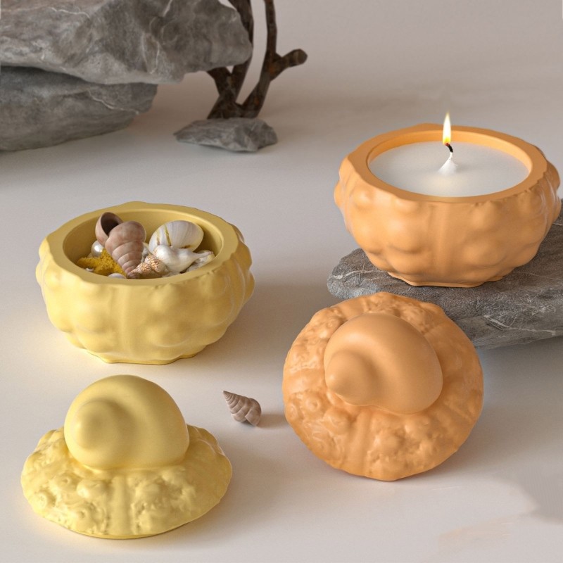 Craft Mold for Making Decorative Containers and Ornamental Storage Boxes