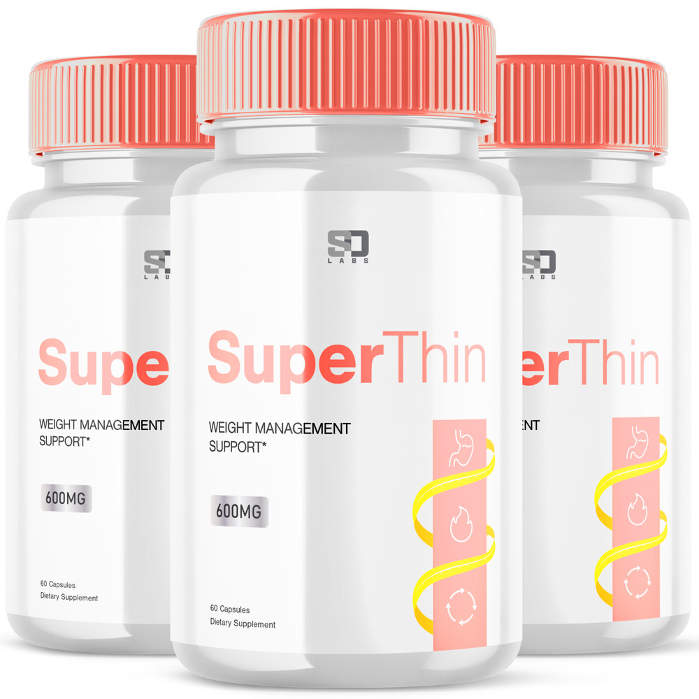SuperThin - Advanced Weight Support Supplement Natural Formula  (3 Pack)