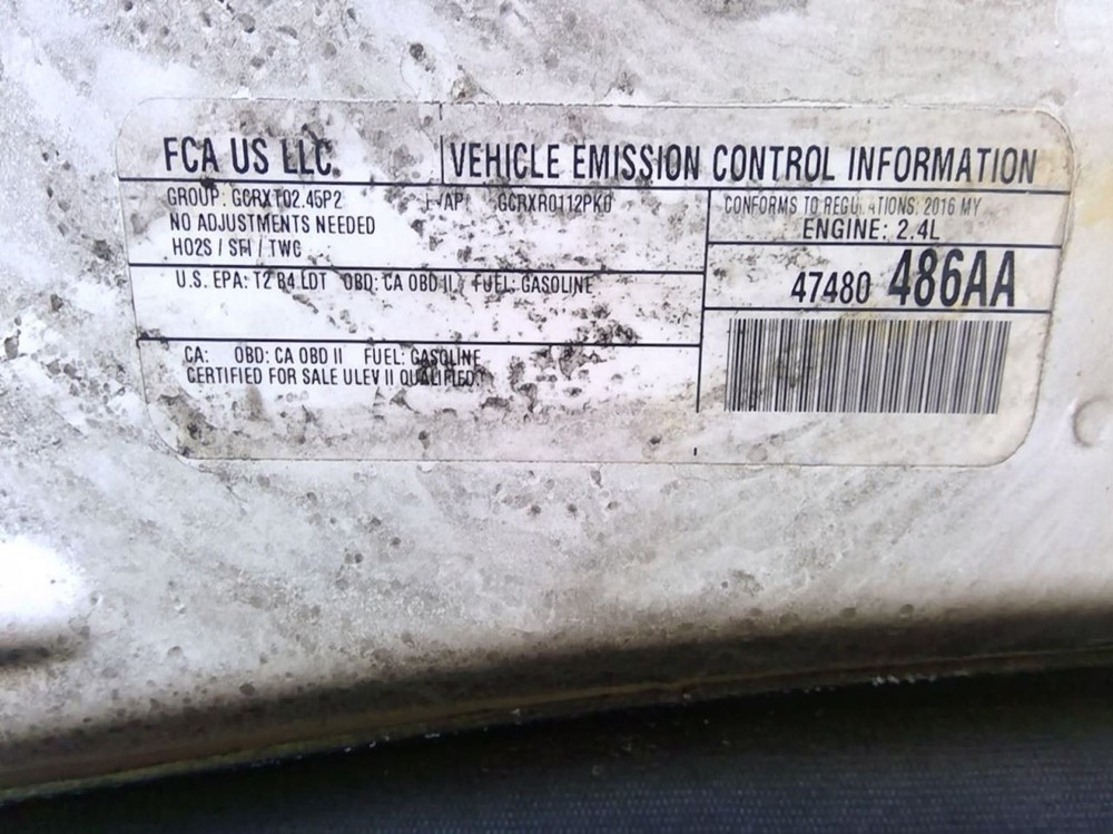 PATRIOT 2016 Transmission Shift 971174