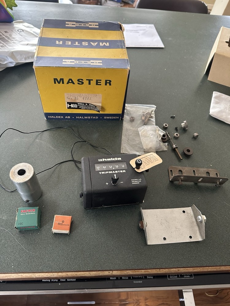 Halda Tripmaster Serial Number 9002