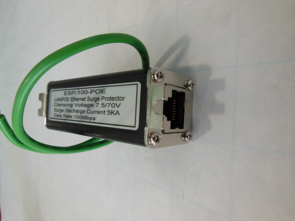 POE Network Surge Protector 100Mbs