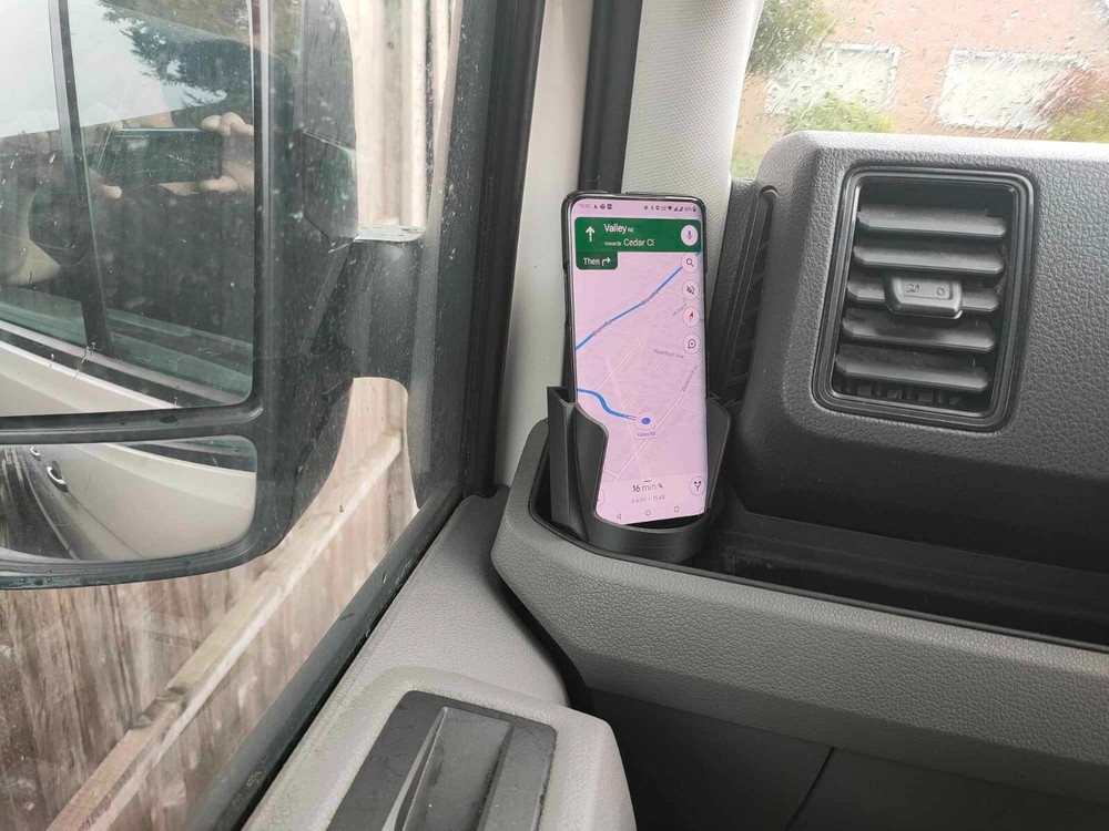 Phone / Cup Holder for VW Crafter