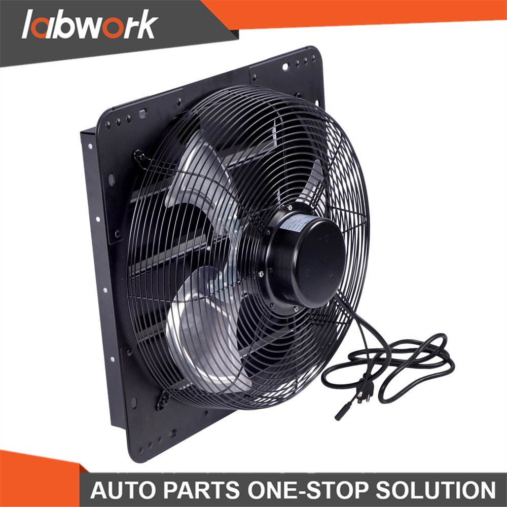 Labwork 16" Wall Mounted Shutter Exhaust Fan Automatic Shutter W/ Variable Speed