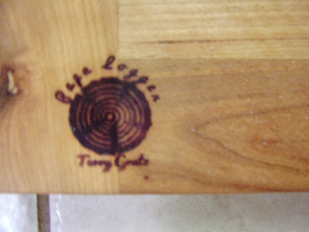 DECORATIVE CHARCUTERIE CUTTING BOARD SOLID CHERRY WEDDING CHRISTMAS HANDMADE