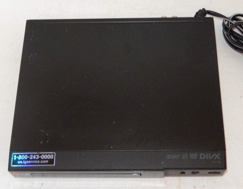 LG DP132 DVD Player HDMI "NO REMOTE"