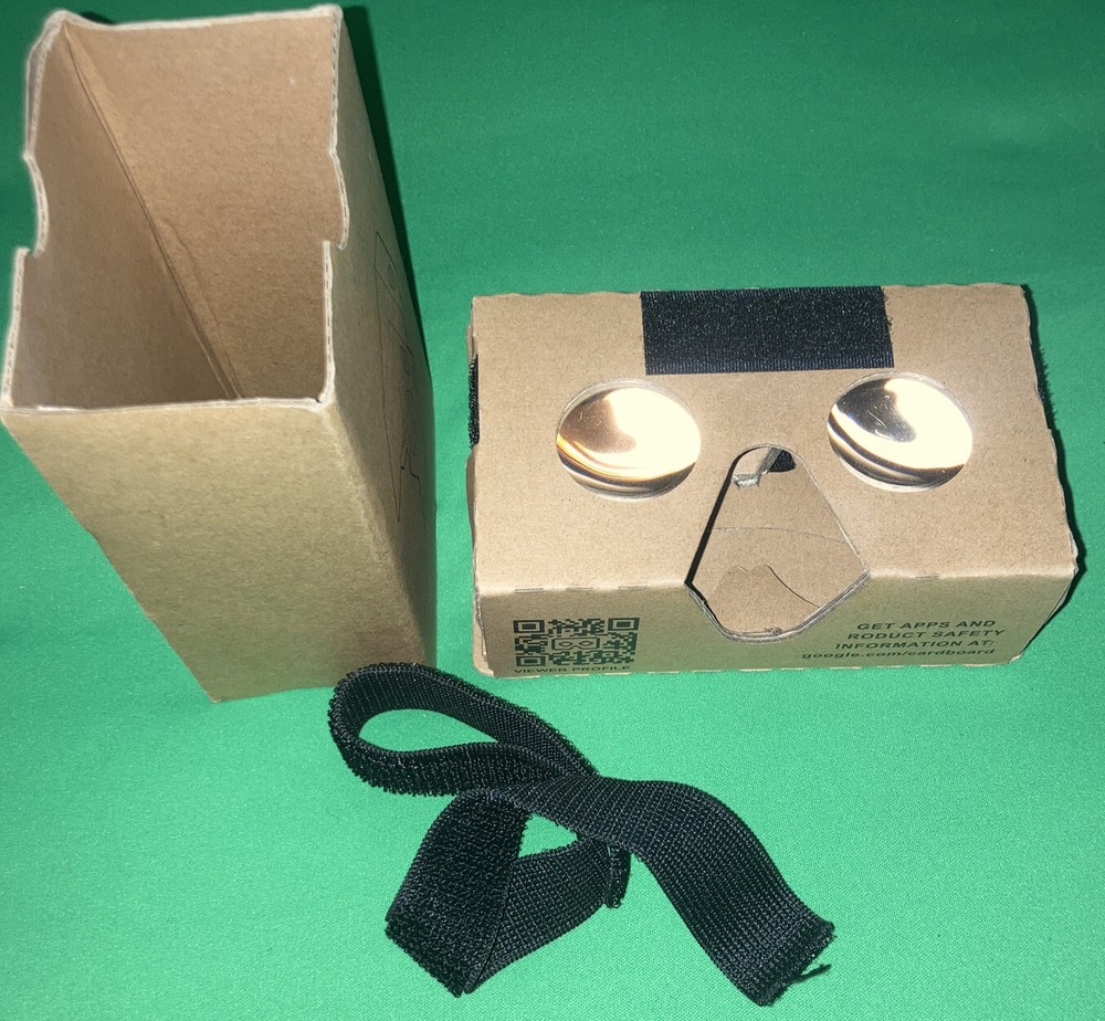 Google virtual reality cardboard goggles glasses