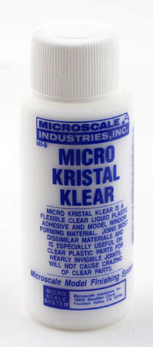Microscale MI-9 Micro Kristal Klear 1 oz (30 ml) Plastic Bottle
