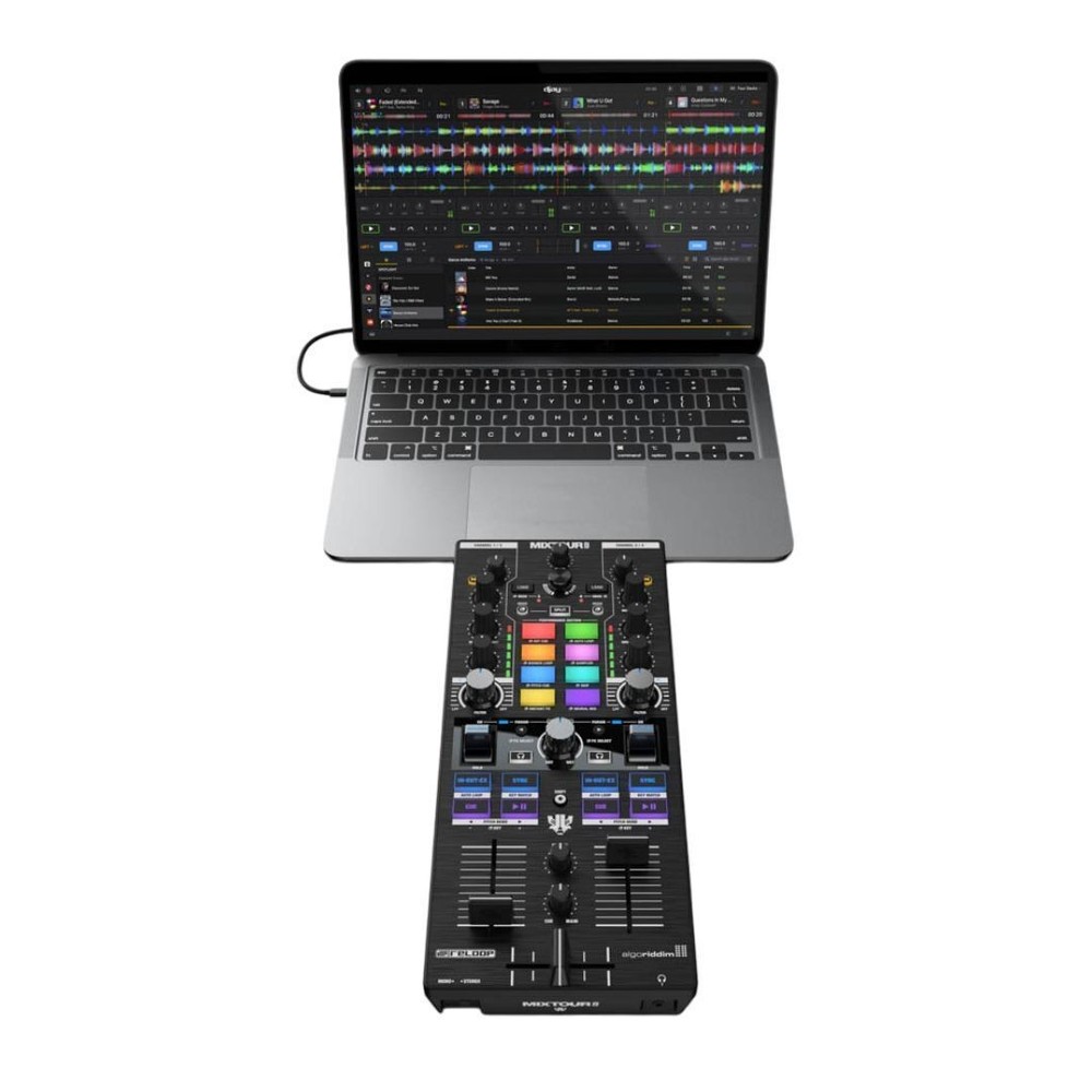 Reloop Mixtour Pro All-In-One Four-Deck DJ Controller with Audio Interface