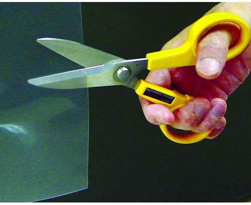 OLFA Home Scissors L-Shaped 112B L, Yellow