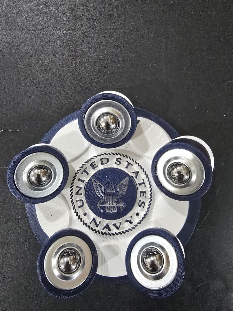 Bowling Ball Spinner - Custom - US Navy