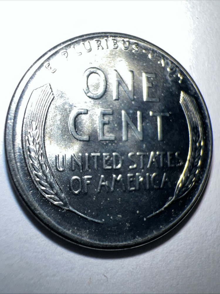 1943 D Steel Wheat Cent Very Fine