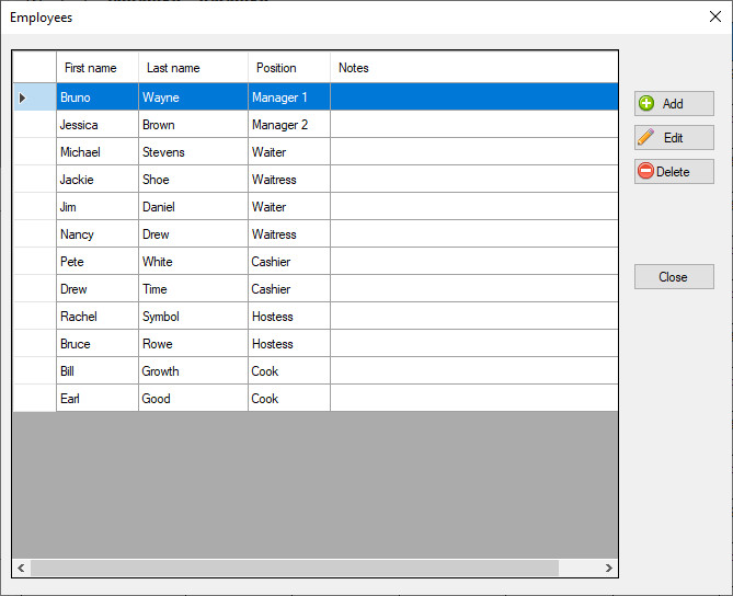 Employee Scheduler Software for Microsoft Windows PC Business Schedule Creator