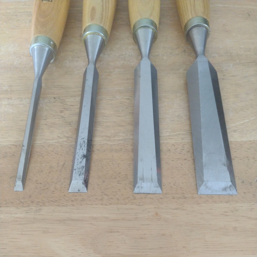4 Piece Marples Ridgway Wood Chisel Set