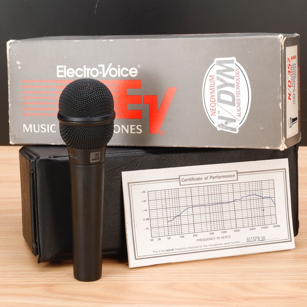 Electro-Voice N/D 357 Dynamic Microphone - Black