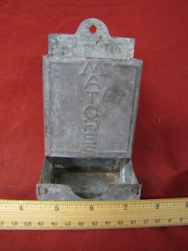 Antique Match Holder #7