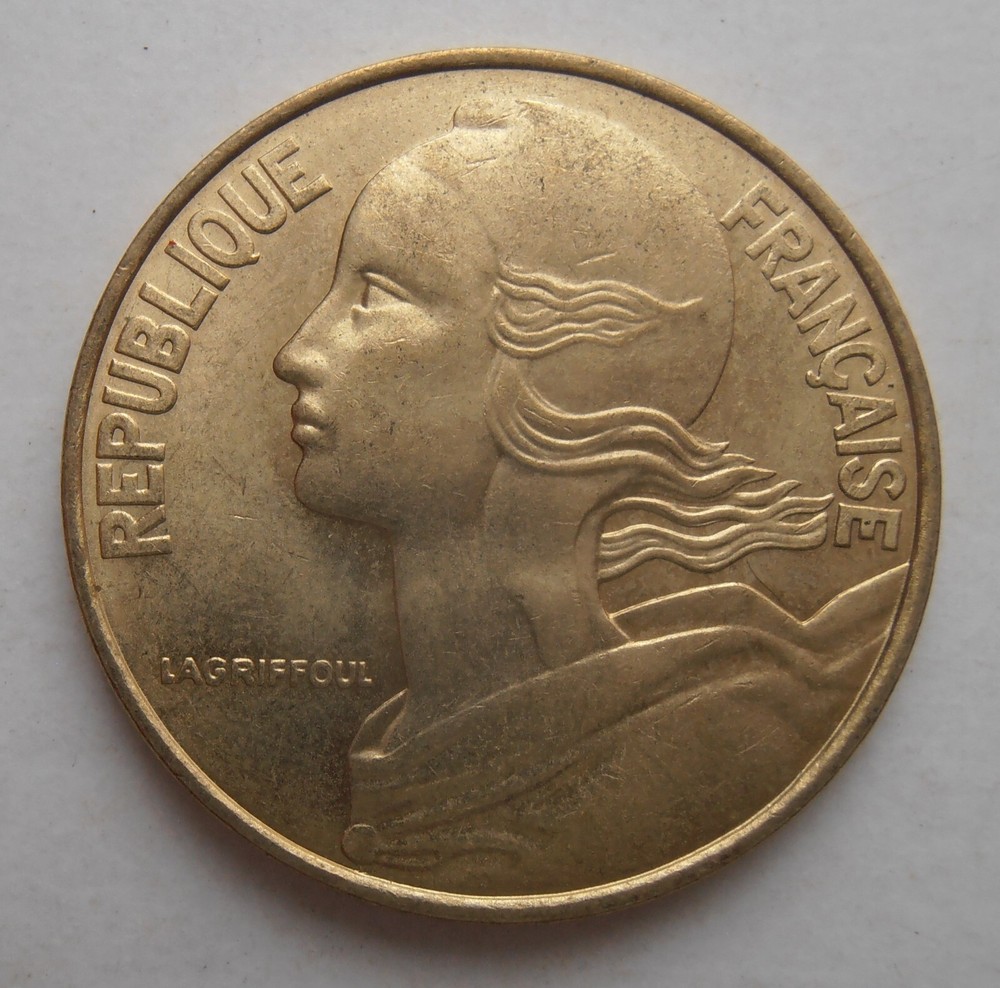 FRANCE 20 CENTIMES 1982