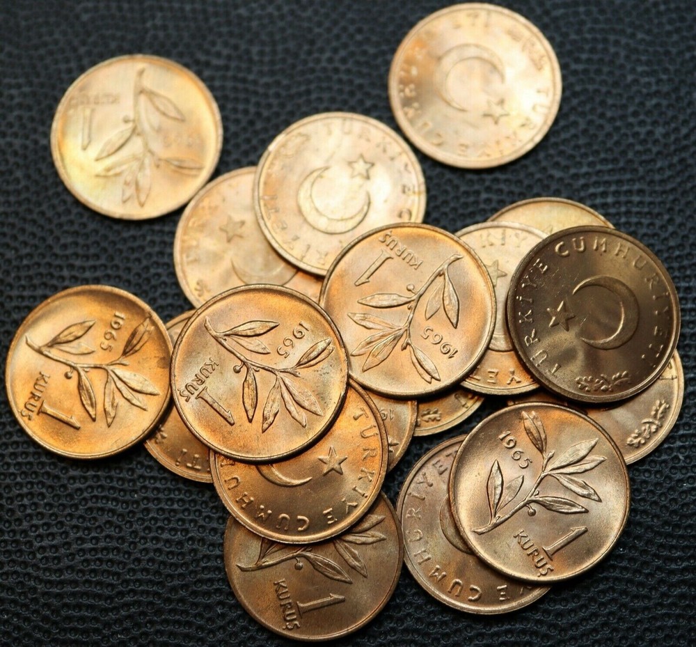 1965 Turkey Kurus - Uncirculated