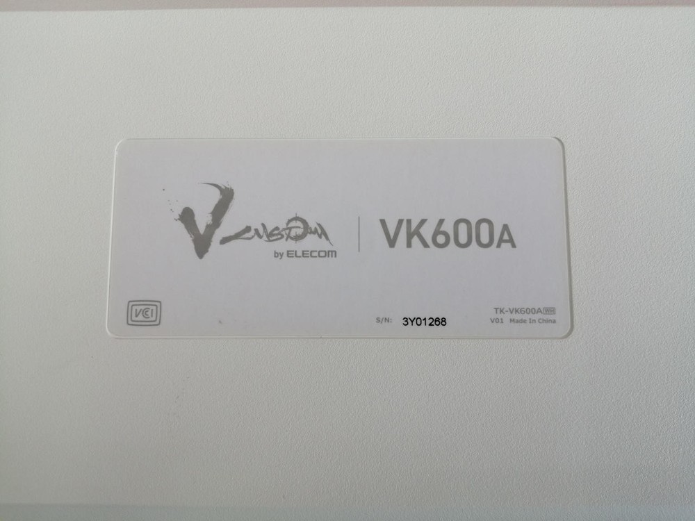 Gaming Keyboard Model TK VK600A ELECOM