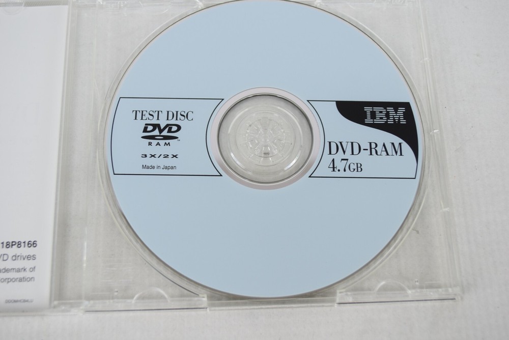 IBM 18P8166 DVD-RAM Test Disc