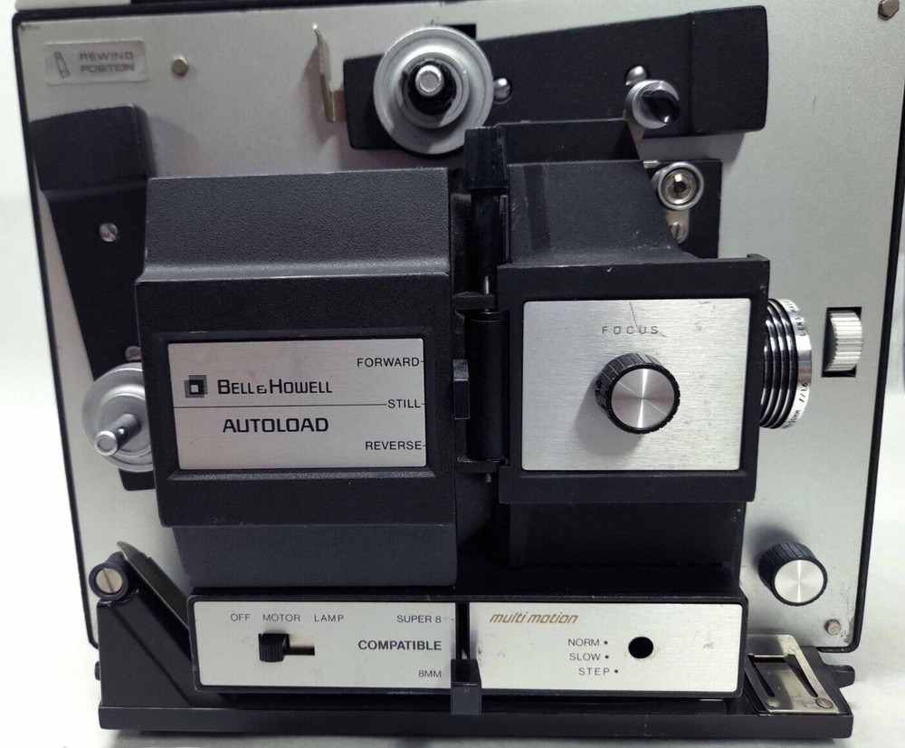 Bell & Howell Autoload 8mm / Super 8 Projector 471A - Incomplete Partially Works