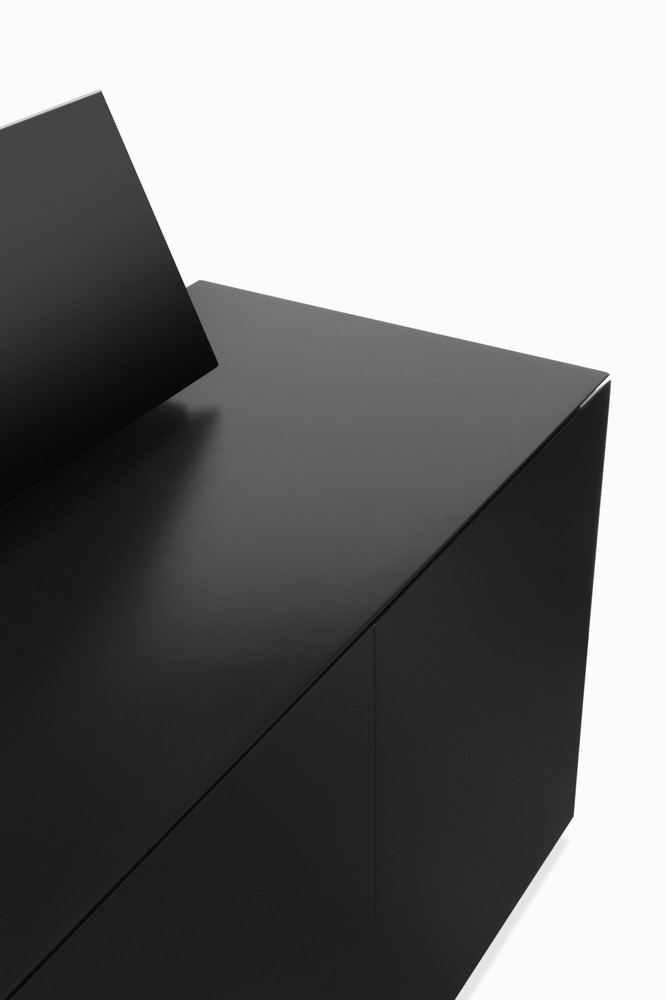 Vintage Postmodern Asymmetric Sideboard by Rougier