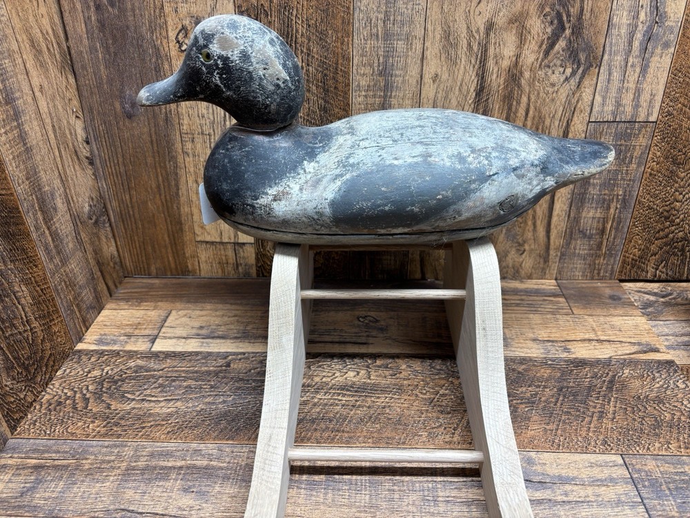 1- Duck Decoy/Large Double Stands/ Oak. Group 10#