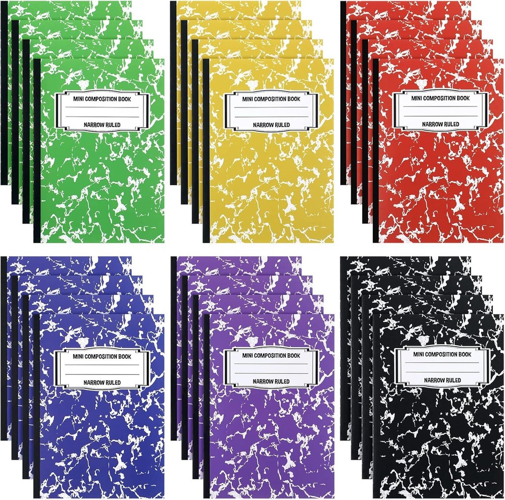 Mini Composition Notebooks Mini Composition Books Bulk Small Pocket Notebook