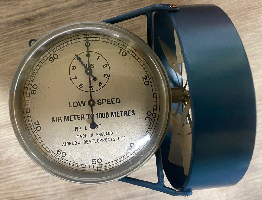 Low Speed Air Meter Made in UK