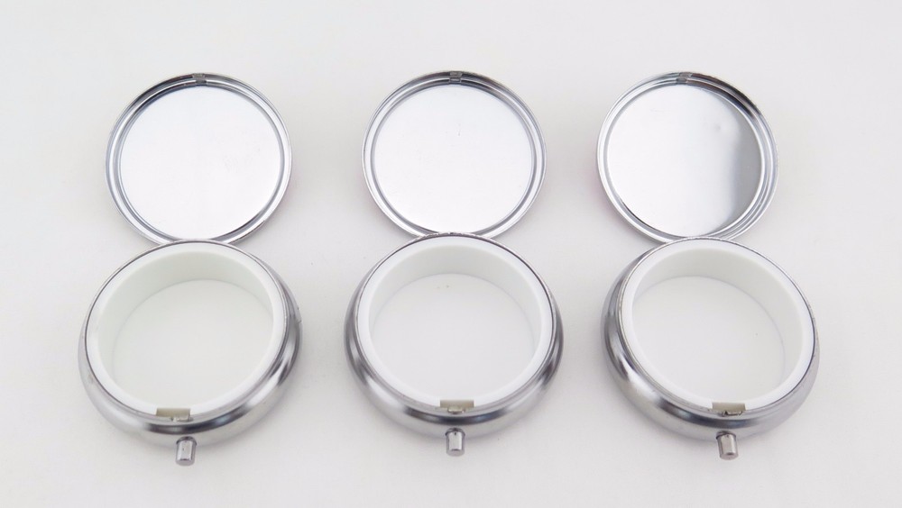 Rhinestone Pill Case *3 Pack*