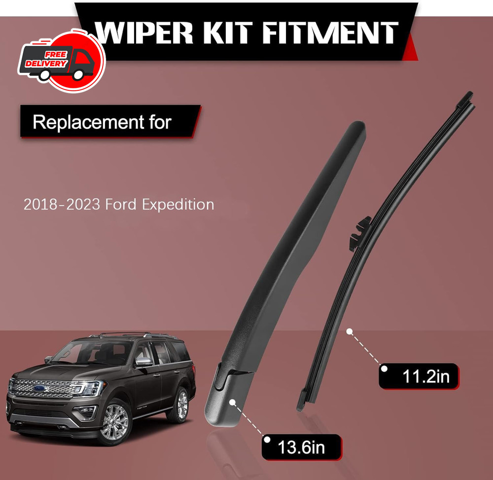 Rear Wiper Blade Arm for 2018-2023 Ford Expedition Windshield Replacement