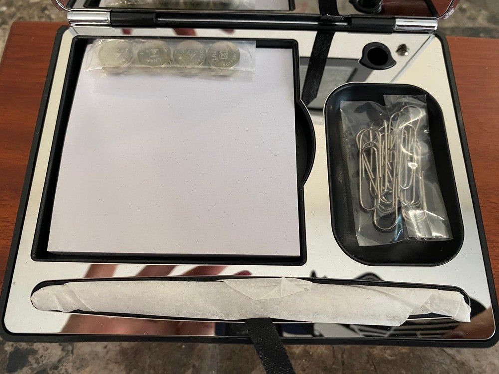 Digital Desk Clock Set from Things Remembered Engravable Open Box