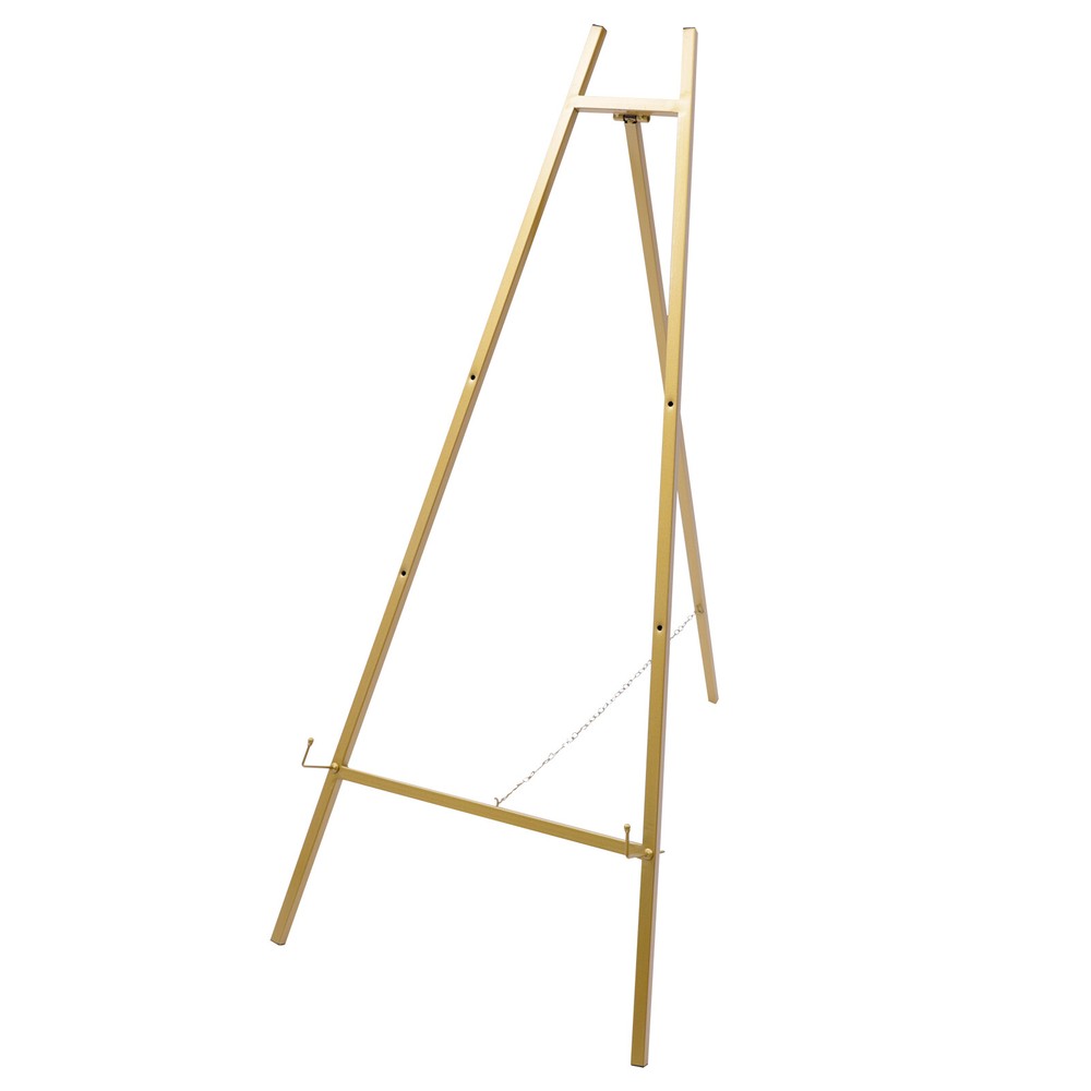 2pack Gold Wedding Easel Stand Drawing Poster Display Adjustable Angle Height