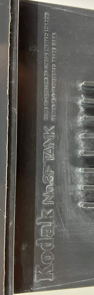 Kodak No.3F Tank With 24 - 38mm W/ Developing Reels Processing Photos