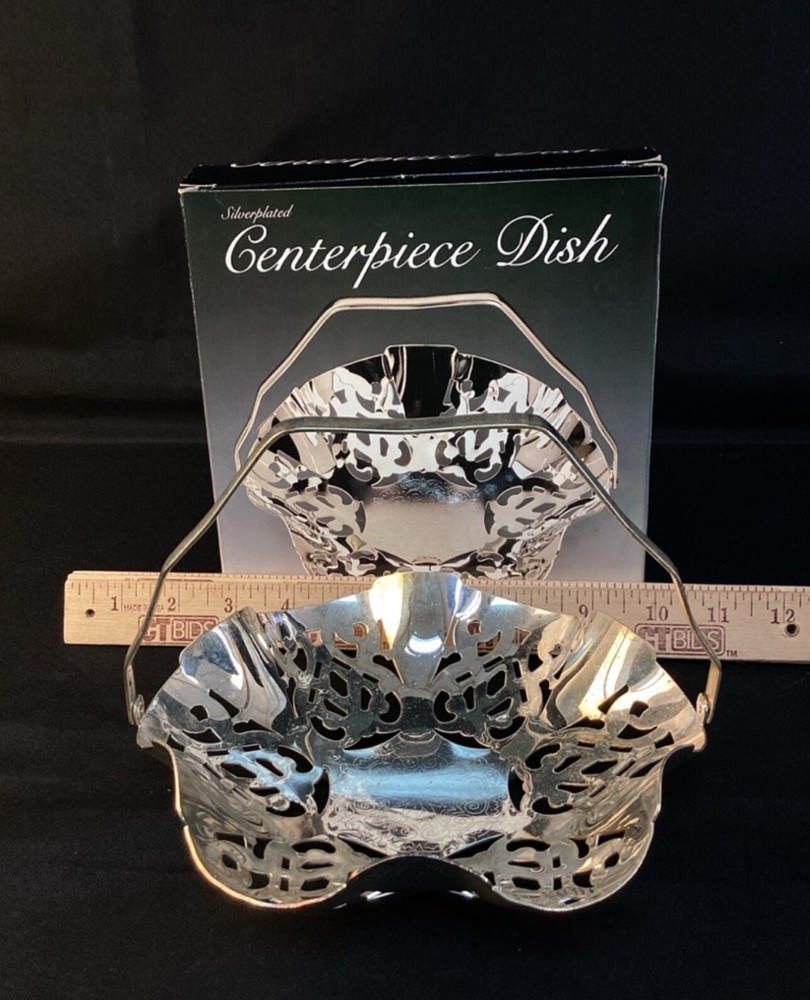 Silverplated Centerpiece Candy Dish Bowl