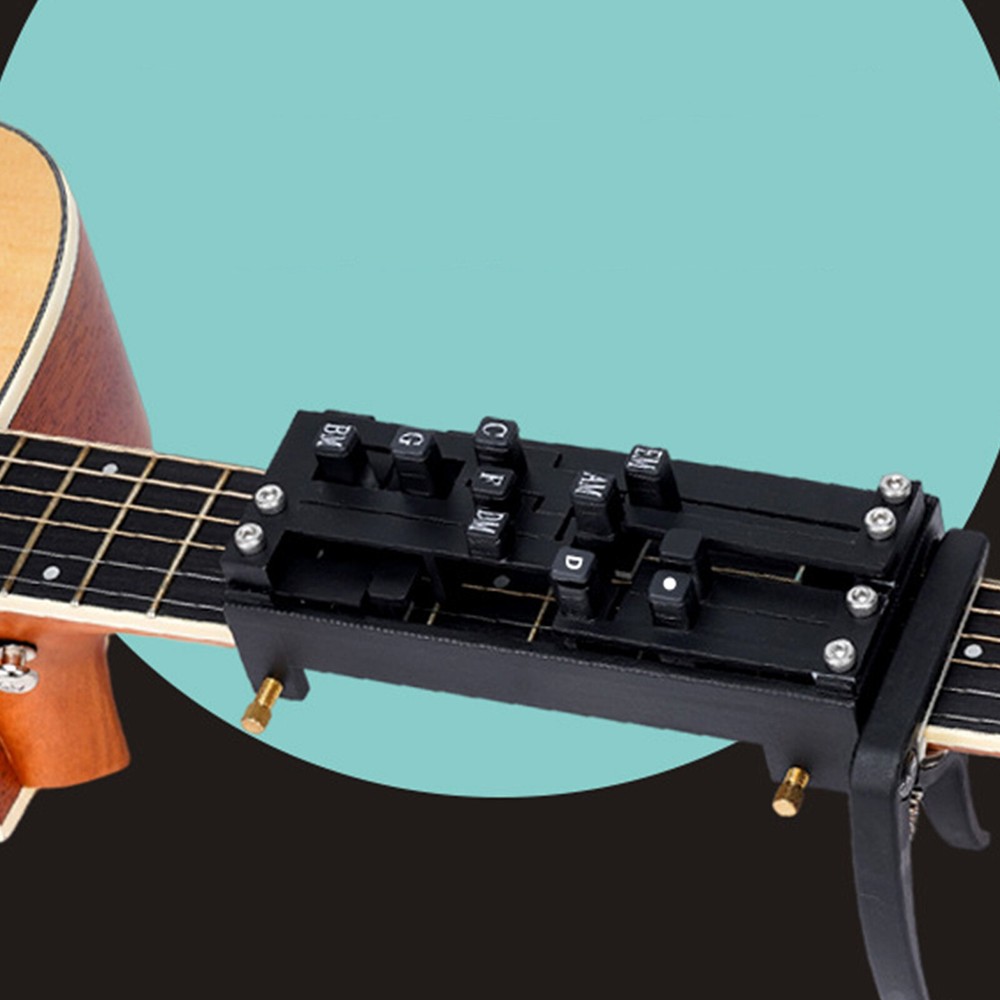 Portable Guitar Chord Aid Tool Guitar Learning System Teach Aid Practice Tool