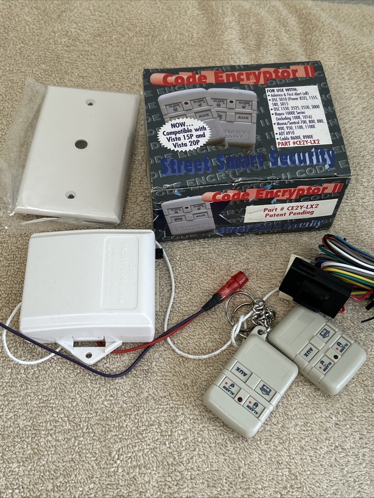 Street Smart Security Code Encryptor II - CE2Y-LX2 - NEW OPEN BOX